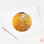 グスタフクリムトアデレブロッホバウアーヴィンテージアールヌーボー ラウンドシール (封筒)