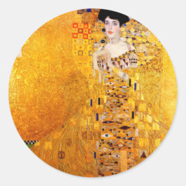 グスタフクリムトアデレブロッホバウアーヴィンテージアールヌーボー ラウンドシール