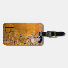 グスタフクリムトアデレポートレート モノグラムの ラゲッジタグ