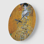 グスタフクリムトアデレ ラージ壁時計 (傾斜)