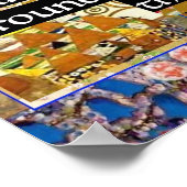 グスタフクリムトアートはライン ポスター (角)