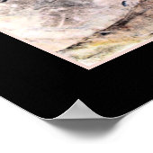 グスタフクリムトアートワーク、Der Schwarze Hut ポスター (角)