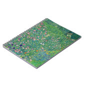 グスタフクリムトイタリアンガーデンランドスケープ ノートブック (左側)