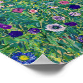 グスタフクリムトイタリアンガーデンランドスケープ ポスター (角)