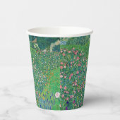 グスタフクリムトイタリアンガーデンランドスケープ 紙コップ (左)