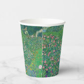 グスタフクリムトイタリアンガーデンランドスケープ 紙コップ (右)