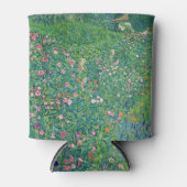 グスタフクリムトイタリアンガーデンランドスケープ 缶クーラー (正面)