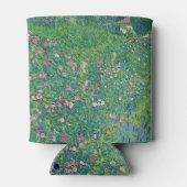 グスタフクリムトイタリアンガーデンランドスケープ 缶クーラー (裏面)