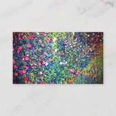 グスタフクリムトイタリアンガーデン エンクロージャーカード (正面)