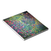 グスタフクリムトイタリアンガーデン ノートパッド (アングル)