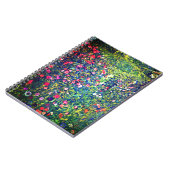 グスタフクリムトイタリアンガーデン ノートブック (左側)