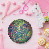 グスタフクリムトイタリアンガーデン ペーパープレート (パーティー)