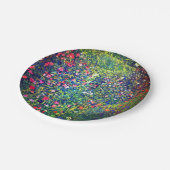 グスタフクリムトイタリアンガーデン ペーパープレート (アングル)