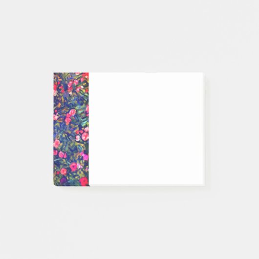 グスタフクリムトイタリアンガーデン ポストイット (正面)