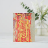 グスタフクリムトウィーン大学シーリング絵画ズ ポストカード (スタンド正面)