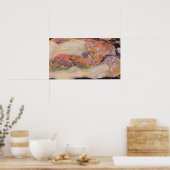 グスタフクリムトウォーターヘビII ポスター (キッチン)