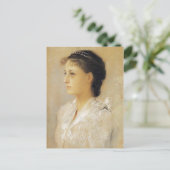 グスタフクリムトエミリーフロージポストカード ポストカード (スタンド正面)