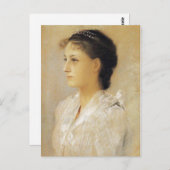 グスタフクリムトエミリーフロージポストカード ポストカード (正面/裏面)