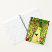 グスタフクリムトガーデンとニワトリ ノートブック (内部)