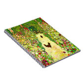 グスタフクリムトガーデンとニワトリ ノートブック (右側)