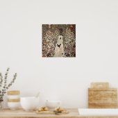 グスタフクリムトガーデンとロスター ポスター (キッチン)