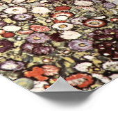 グスタフクリムトガーデンとロスター ポスター (角)