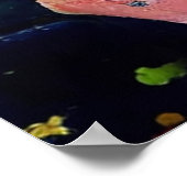 グスタフクリムトガーデンキャットポスター ポスター (角)