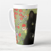 グスタフクリムトキッテン カフェラテマグ (左アングル)