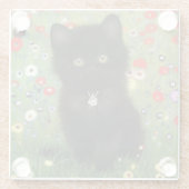 グスタフクリムトキッテン ガラスコースター (裏面)