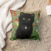 グスタフクリムトキッテン クッション (ブランケット)