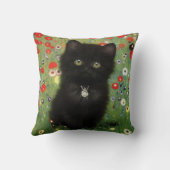 グスタフクリムトキッテン クッション (裏面)