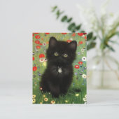 グスタフクリムトキッテン ポストカード (スタンド正面)