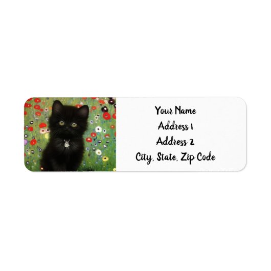 グスタフクリムトキッテン ラベル (正面)