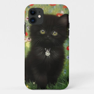 グスタフクリムトキッテン iPhone 11 ケース