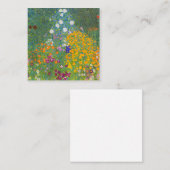 グスタフクリムトコテージガーデン スクエア名刺 (正面/裏面)