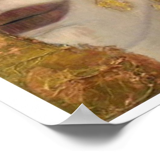 グスタフクリムトゴールデンティアポスター ポスター (角)