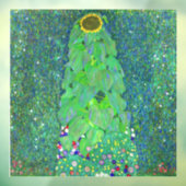 グスタフクリムトサンフラワー ウィンドウサイン (シート3)