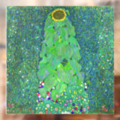 グスタフクリムトサンフラワー ウィンドウサイン (シート2)