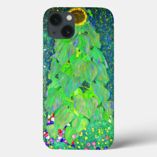  グスタフクリムトサンフラワー iPhone 13ケース