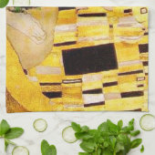 グスタフクリムトザキスクラシック絵画ズ キッチンタオル (折り畳み)