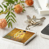 グスタフクリムトザキスクラシック絵画ズ キーホルダー (側面)