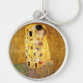 グスタフクリムトザキスクラシック絵画ズ キーホルダー (正面)