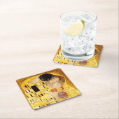 グスタフクリムトザキスクラシック絵画ズ スクエアペーパーコースター (インサイチュ)