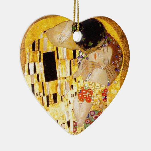 グスタフクリムトザキスクラシック絵画ズ セラミックオーナメント (右)