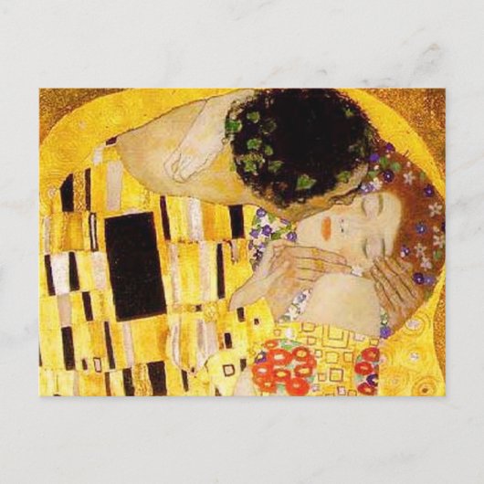 グスタフクリムトザキスクラシック絵画ズ ポストカード (正面)