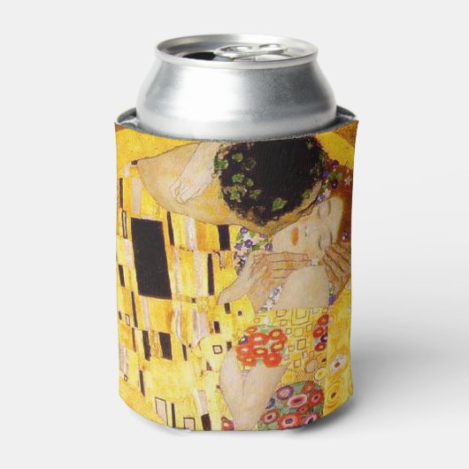 グスタフクリムトザキスクラシック絵画ズ 缶クーラー (缶正面)