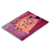 グスタフクリムトザキスパープル ノートブック (左側)