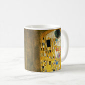 グスタフクリムトザキスヴィンテージ絵画アールヌーボー コーヒーマグカップ (正面右)
