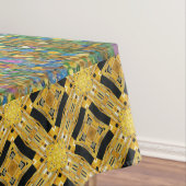 グスタフクリムトザキスヴィンテージ絵画アールヌーボー テーブルクロス (インサイチュ)