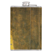 グスタフクリムトザキスヴィンテージ絵画アールヌーボー フラスク (裏面)